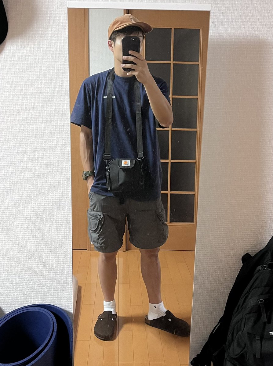 くつしたとビルケン
合ってる？ダサい⁇