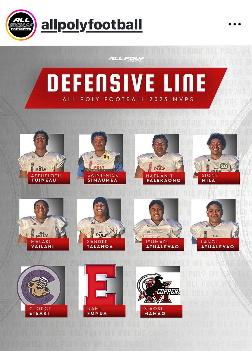 Malakai โMojoโ Vailahi (@molovailahi) on Twitter photo Grateful to be selected as the DL MVP for the Rising Stars & High School camp session! Canโt wait to return to Utah next year & compete with the best again! Malo <a href="/All_Poly_Sports/">All Poly Sports</a> <a href="/ByronNelsonFB/">Byron Nelson Football</a> <a href="/coachkeaux/">Sam Fehoko</a> <a href="/LoniFangupo/">Coach Hebron (Loni) Fangupo</a> <a href="/AlPopsFootball/">๐๐ ๐๐จ๐ฉ๐ฌ</a> <a href="/Coach_TPreston/">Coach Tyler Preston</a> <a href="/ColeMaxwell33/">Cole Maxwell</a> <a href="/PrepRedzoneTX/">Prep Redzone Texas</a> Grateful to be selected as the DL MVP for the Rising Stars & High School camp session! Canโt wait to return to Utah next year & compete with the best again! Malo <a href="/All_Poly_Sports/">All Poly Sports</a> <a href="/ByronNelsonFB/">Byron Nelson Football</a> <a href="/coachkeaux/">Sam Fehoko</a> <a href="/LoniFangupo/">Coach Hebron (Loni) Fangupo</a> <a href="/AlPopsFootball/">๐๐ ๐๐จ๐ฉ๐ฌ</a> <a href="/Coach_TPreston/">Coach Tyler Preston</a> <a href="/ColeMaxwell33/">Cole Maxwell</a> <a href="/PrepRedzoneTX/">Prep Redzone Texas</a>