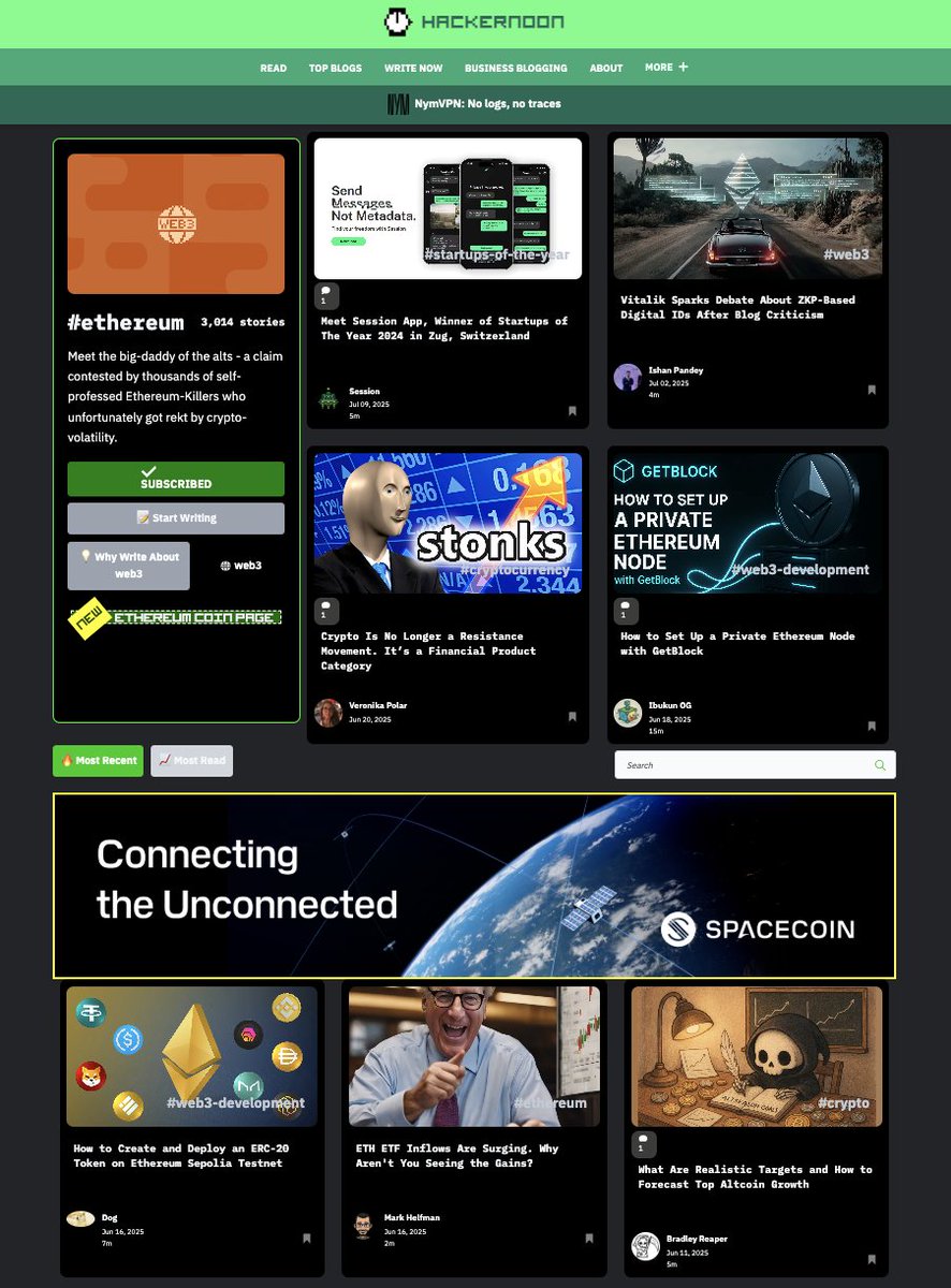 David Smooke (@davidsmooke) on Twitter photo Ethereum's Pi Moment on <a href="/hackernoon/">HackerNoon | Learn Any Technology</a>. 3014 blogs published, and counting! hackernoon.com/tagged/ethereum
#eth $eth #ethereum #pi #piday Ethereum's Pi Moment on <a href="/hackernoon/">HackerNoon | Learn Any Technology</a>. 3014 blogs published, and counting! hackernoon.com/tagged/ethereum
#eth $eth #ethereum #pi #piday
