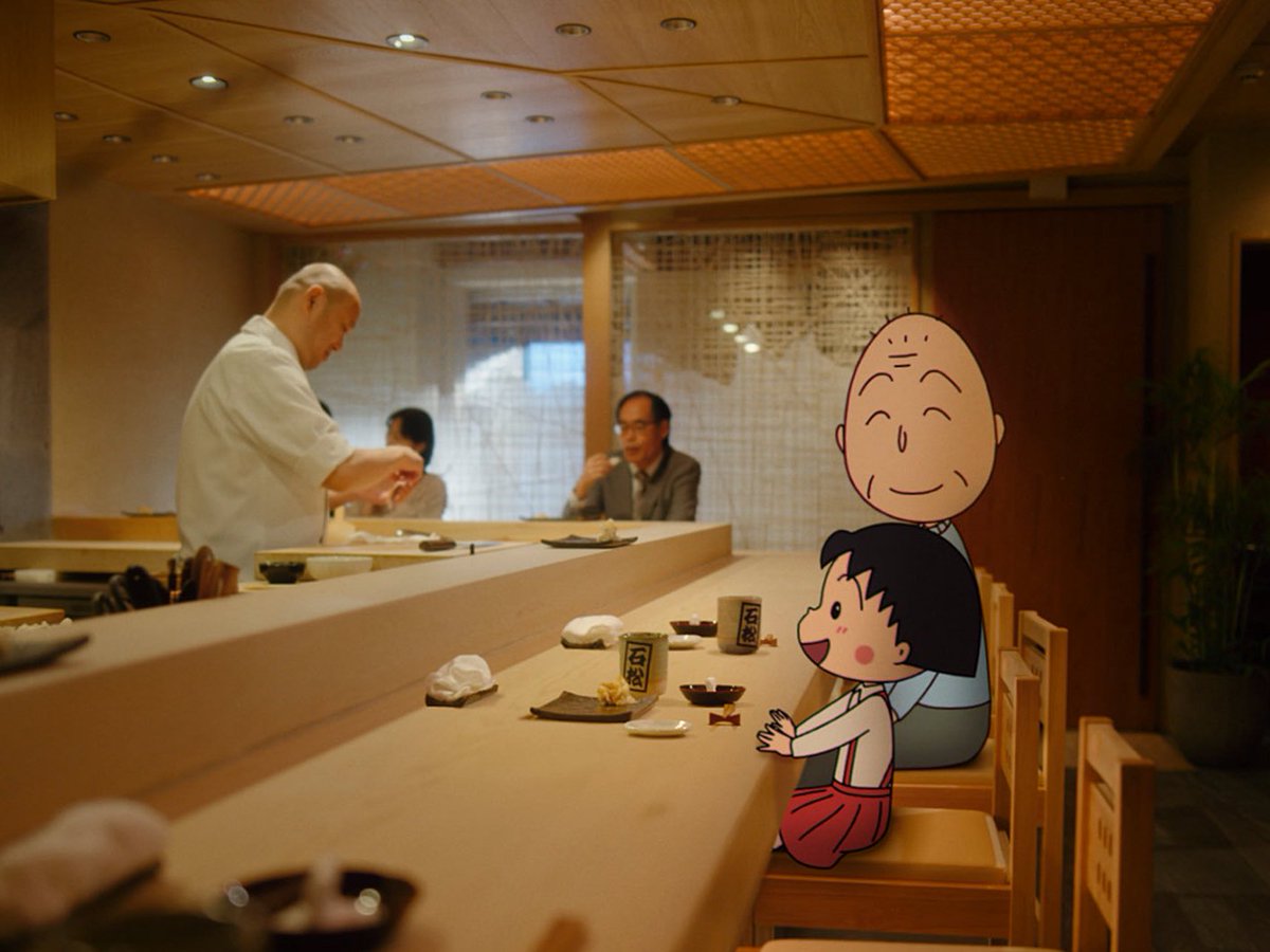 ホットペッパーグルメのCM、寿司が高過ぎて友蔵がまるちゃんに買ってあげたローラースルーゴーゴーを返品することになる鬱回じゃん