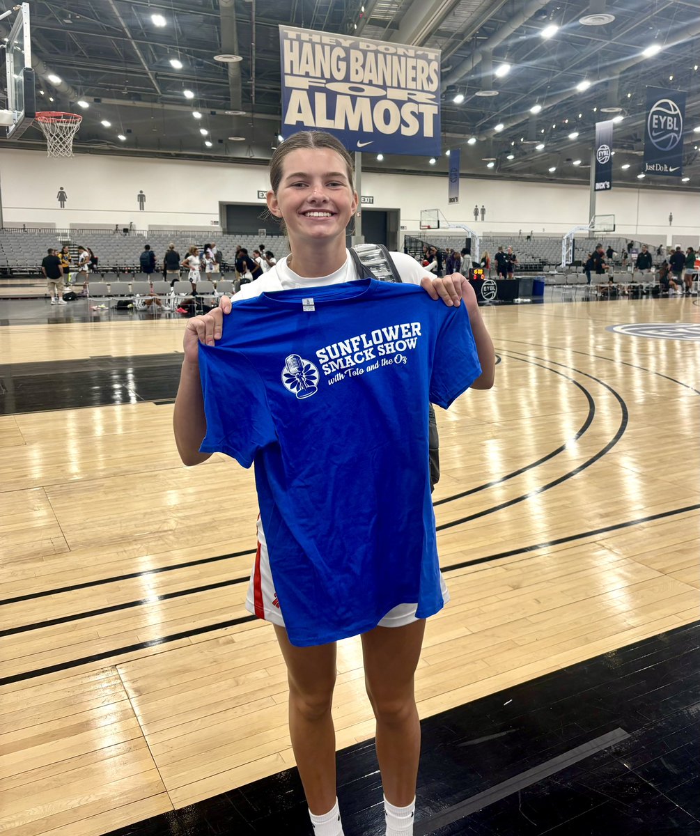 Just got another pic from a 🏀 player with one of our 👕 from being on the show…<a href="/macmedlock22/">macmed22</a> on the MoKan 16U EYCL team from Vegas‼️