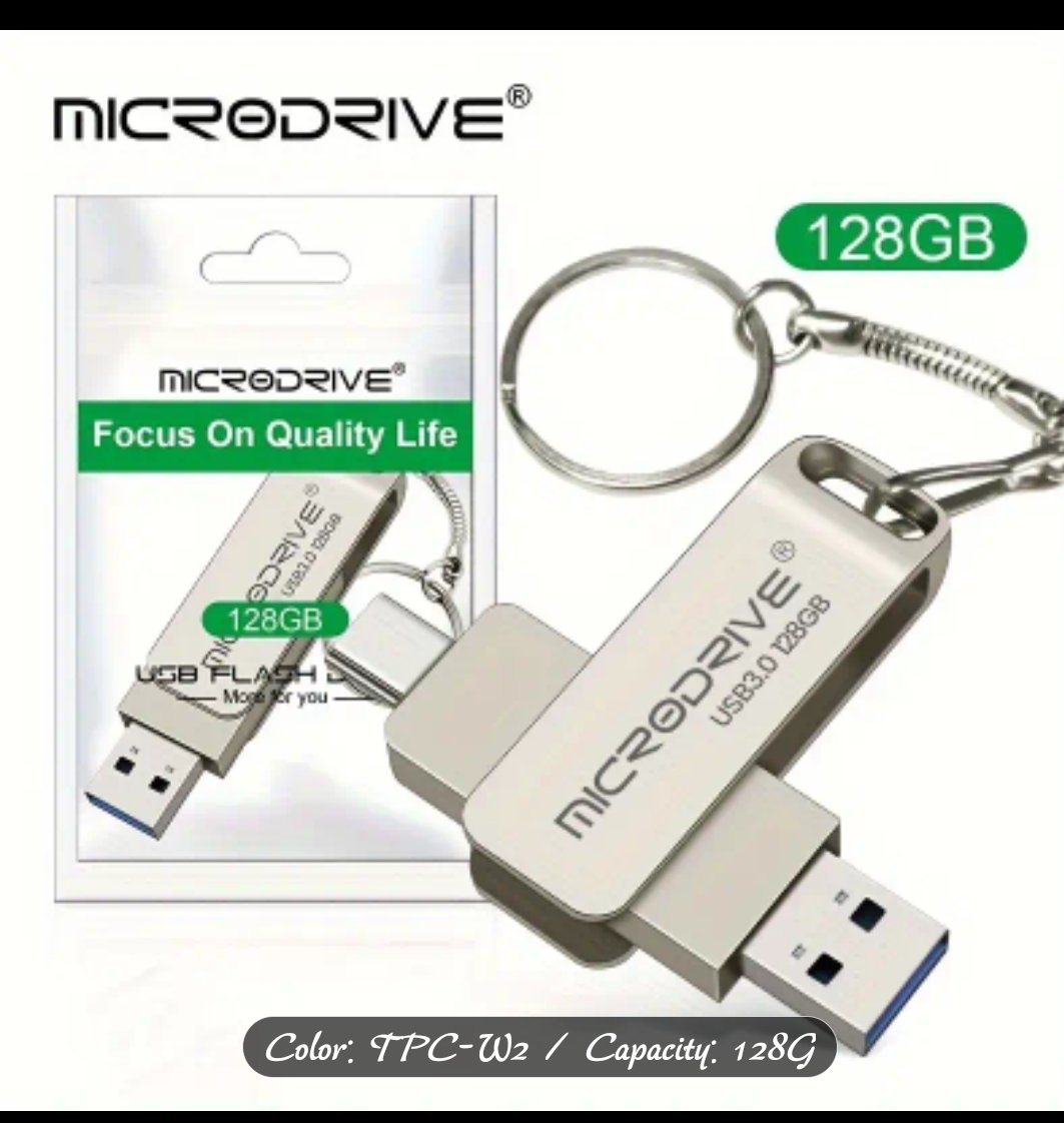 springforthWnG's tweet image. Micro Drive USB 3.0 Type C metal flash drive. 128gb high speed data transfer 2 in 1 USB C &amp;amp; Type C.

Pls follow @springforthWnG 
For enquiry WhatsApp 2348069140587 

#morestorage #storagesolutions #highspeeddatatransfer #datatransfer