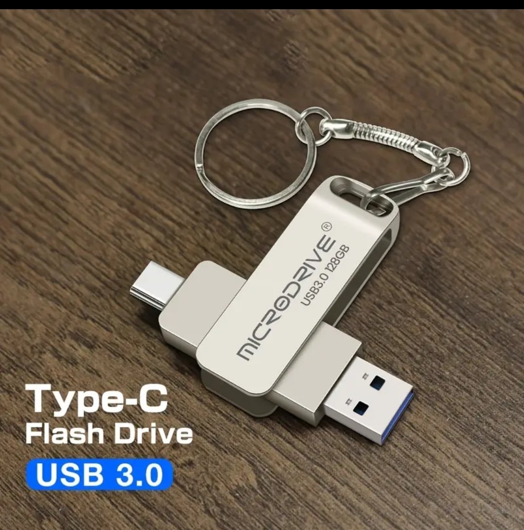 springforthWnG's tweet image. Micro Drive USB 3.0 Type C metal flash drive. 128gb high speed data transfer 2 in 1 USB C &amp;amp; Type C.

Pls follow @springforthWnG 
For enquiry WhatsApp 2348069140587 

#morestorage #storagesolutions #highspeeddatatransfer #datatransfer