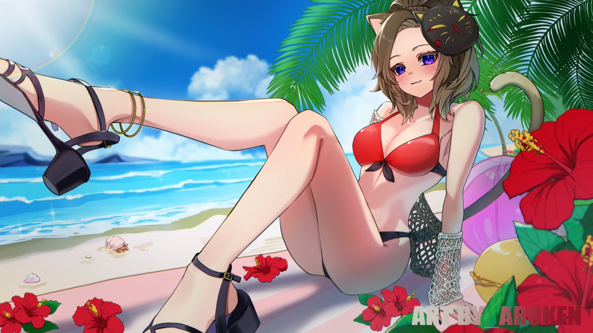 KenpoMk2's tweet image. VACATION TIME!🌺👙
Thank you for your request!
@RainTiger96 #Vgencomm