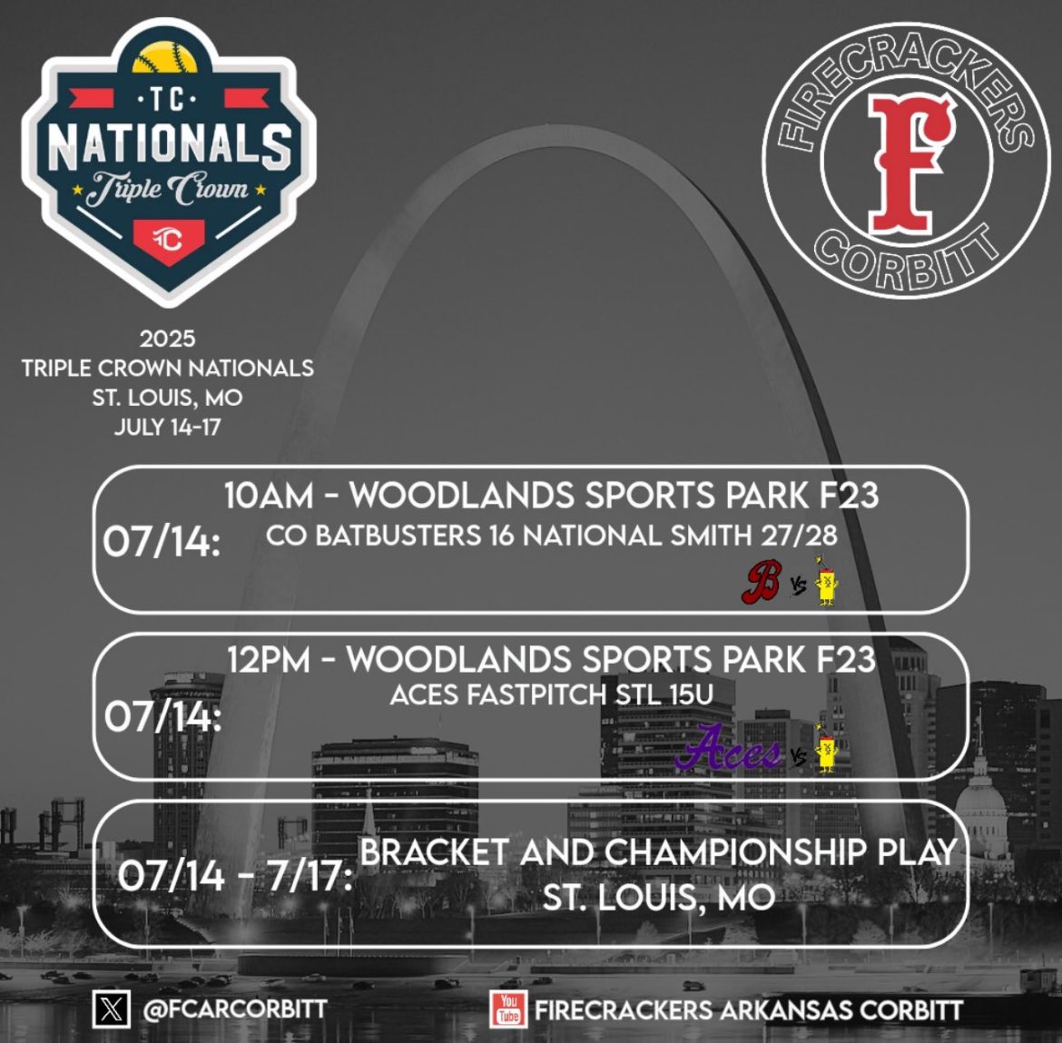 Kenley Kitson (@kenleykitson9) on Twitter photo Last tournament and it’s back home in STL! Pool play starts tomorrow at 10am! <a href="/FCARCorbitt/">Firecrackers Corbitt 27/28</a> <a href="/mayliebpitching/">Maylie Corbitt- Pitching Instructor</a> Last tournament and it’s back home in STL! Pool play starts tomorrow at 10am! <a href="/FCARCorbitt/">Firecrackers Corbitt 27/28</a> <a href="/mayliebpitching/">Maylie Corbitt- Pitching Instructor</a>