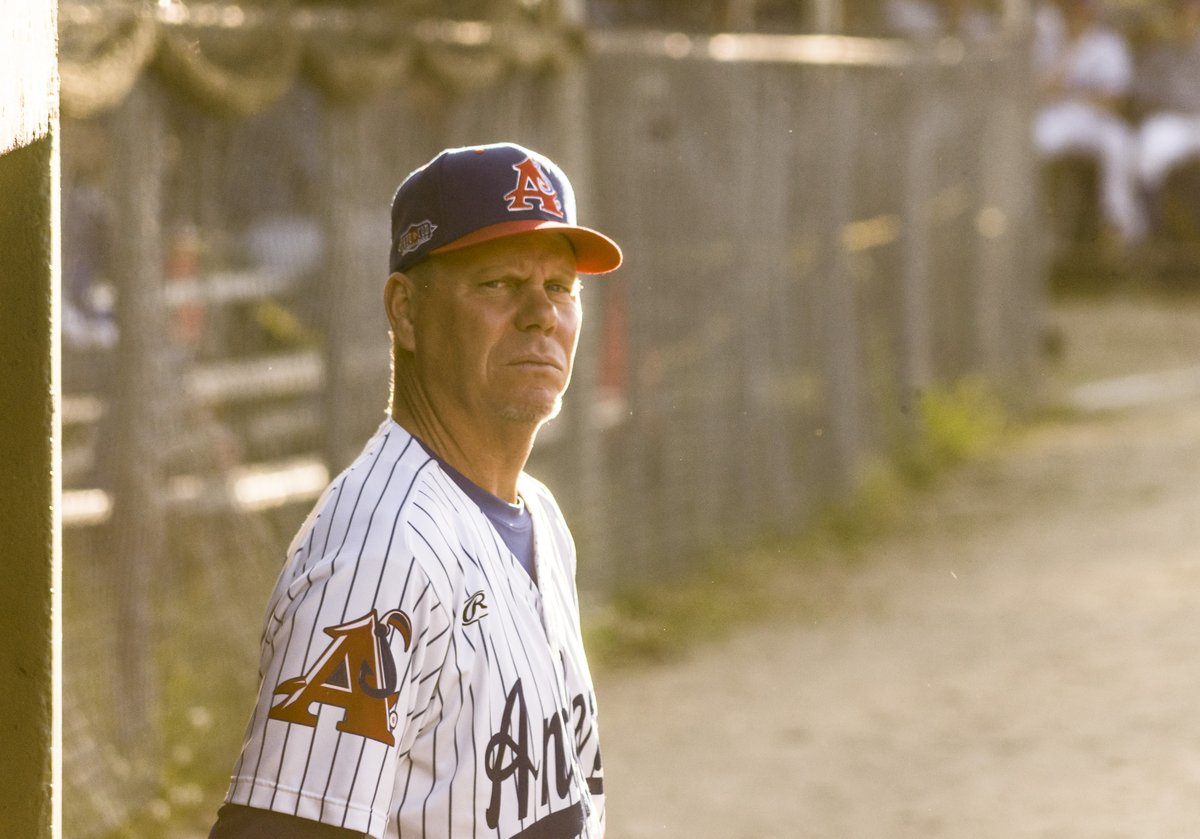 mpalmarDO's tweet image. Throughout his time in baseball, former MLB journeyman Dennis Cook has never been able to find a team to call home.
Now, as the sixth A's manager in the past three summers, Cook is tasked with finding stability in Chatham.
For @ChathamAnglers: bit.ly/cook-feature