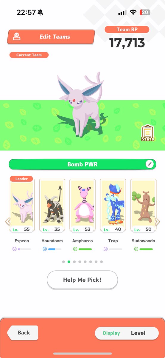 Andehri's tweet image. #PokemonSleep2nd 
Power to start a new week