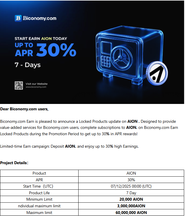 AION_Web3_Hub's tweet image. LFG $AION! Great opportunity!
Use the $AION Community referral link and JOIN Biconomy! 👇
biconomy.com/sign-up?r_user…
@BiconomyCom @CoinMarketCap @coingecko