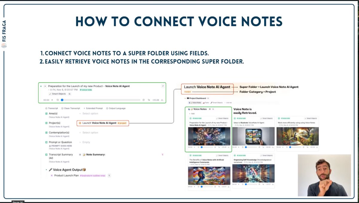 elomaur's tweet image. Spending the evening setting up @FisFraga's voice notes templates in @tana_inc for an overpowered workflow 🔥