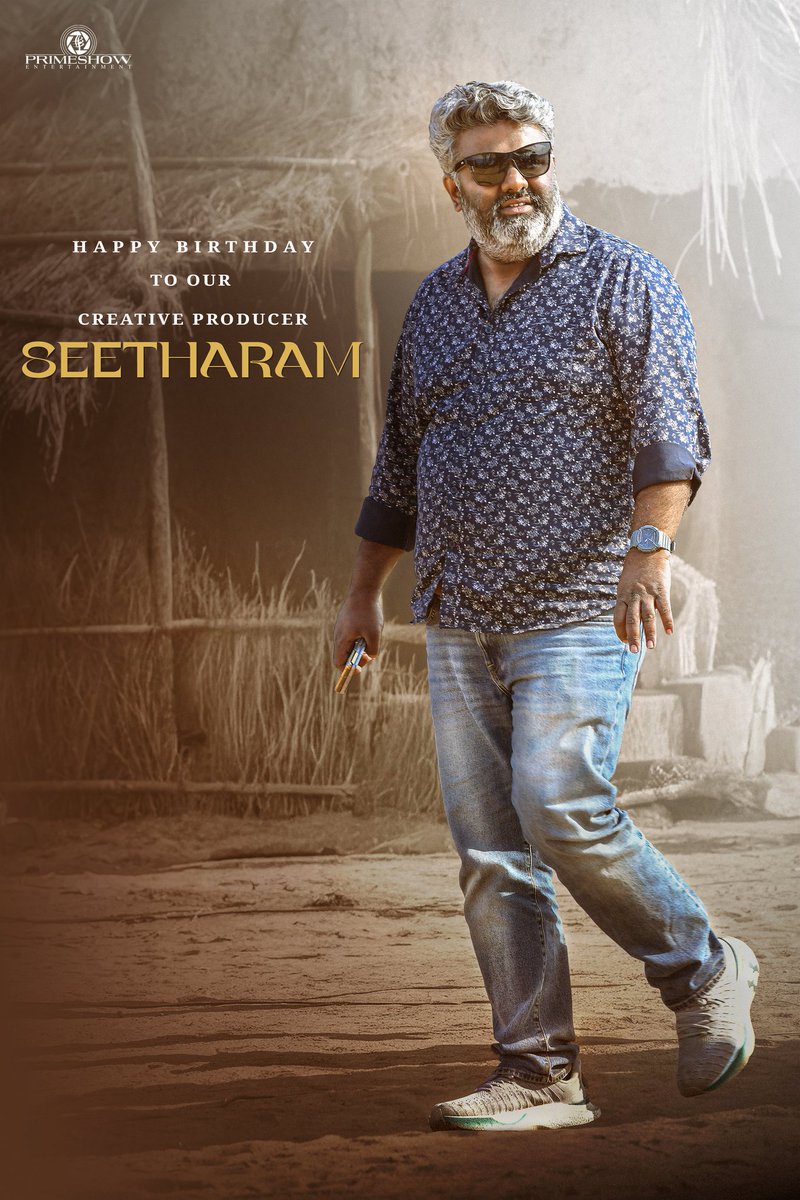Primeshow Entertainment (@primeshowtweets) on Twitter photo Wishing our creative producer, <a href="/seethu77in/">seetharam yerravalli</a> a very Happy Birthday ❤️🔥
Have a wonderful year ahead ✨
-Team @primeshowtweets Wishing our creative producer, <a href="/seethu77in/">seetharam yerravalli</a> a very Happy Birthday ❤️🔥
Have a wonderful year ahead ✨
-Team @primeshowtweets
