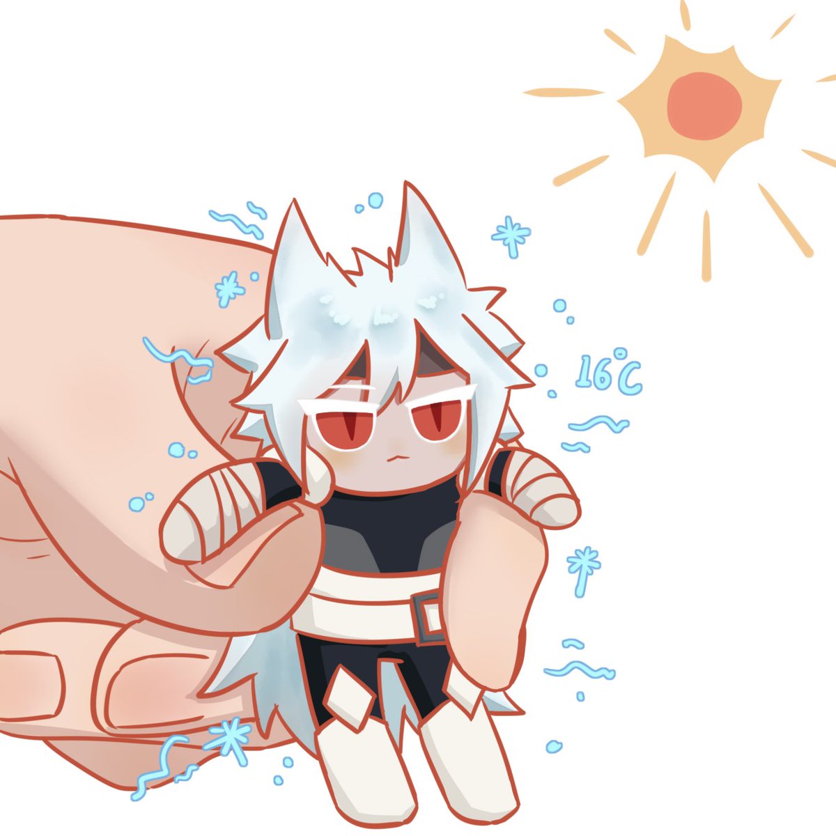 setantamaclugh's tweet image. #cookierun #CookieRunToA #frostrockcookie #cookierunfanart
夏天一个人出门太热了 带上这个吧