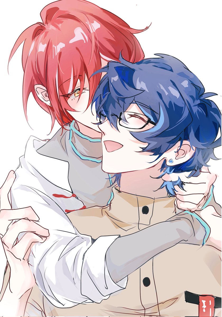 AkiaBird's tweet image. “毕竟师傅最喜欢前辈的头发了”