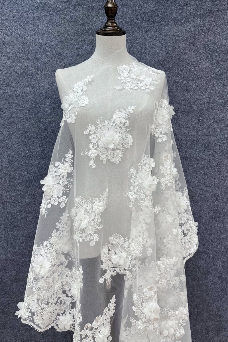 socarrandes's tweet photo. DISEÑO IDEAL 2025 SERIES-270-1💃👗👇
ENCAJE FLORAL 3D / Lace Bordado a Los Vestidos (#Textilparalavida)

#tul #encaje #encajebordado #tulle #guipur #falda #boda #fiesta #fabricas #textilesl #lentejuelas #ropainfantil #costuracomamor #vestidodenovia #exportadores #modafeminina https://t.co/SLku2wjh8g