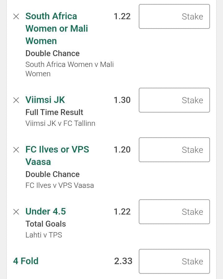 Monday 4 - FOLD @ 2.33✅
Our telegram ➡️ t.me/+yqdEmYwv9Og5O…