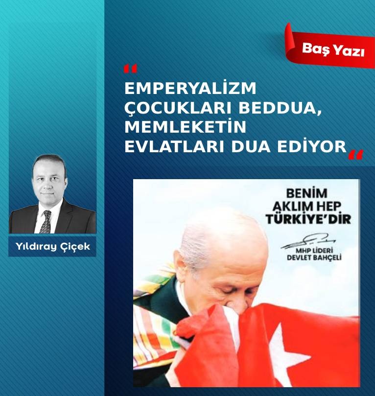 Emperyalizm çocukları beddua, memleketin evlatları dua ediyor
turkgun.com/basyazi/empery…