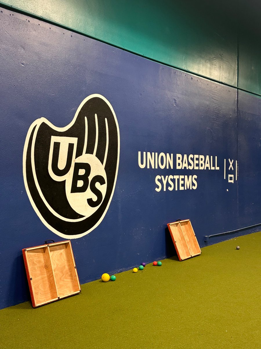 Had a great visit <a href="/UnionBsbSystems/">UnionBaseballSystems</a> today. 
Great facility!
