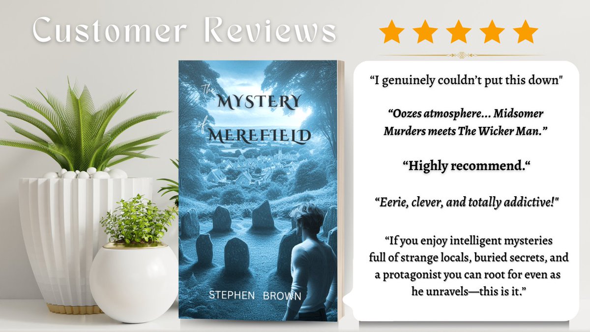 “Would you trust a fortune teller if her predictions started coming true?” #KindleReads #UKCrimeFiction #BookTwitter 🔥The Mystery of Merefield ➡️ mybook.to/LEzJg1a