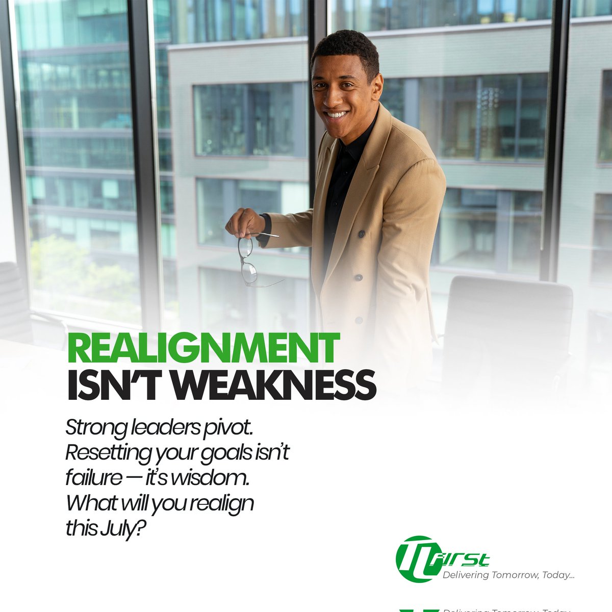 TLFirstGroup's tweet photo. Strong leaders adapt. Resetting your goals isn’t failure — it’s wisdom. What will you realign this July?

#leadership #goalsetting #julyreset #tlfirstmanagementconsulting #GrowthMindset #purposedriven #tlfirstexecutiveeducation #exprienceleadership #fypシ #deliveringtomorrowtoday https://t.co/0EzhaBtfCx