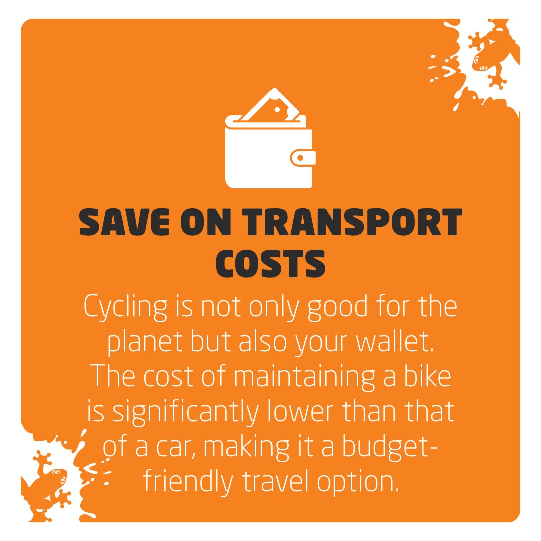 frogbikes's tweet image. Good for the planet - & the wallet!🌍💰
Cycling is a cost-effective way to get around. With lower maintenance & no fuel needed, it’s a smart alternative to the car for short school runs or weekend adventures!🚲
#FrogBikes #KidsBikes #BudgetFriendly #Cycling #EcoFriendlyTravel
