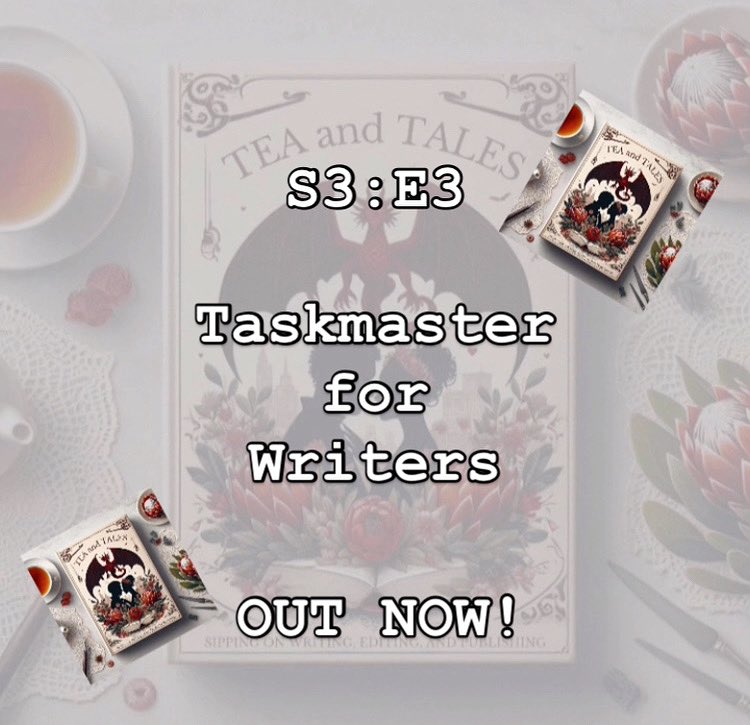 podcastteatales's tweet image. Test your knowledge of writers and words with us as we play Taskmaster, but for writers!

You can listen to S3:E3 now on Apple Podcast, Spotify, iHeartradio, Audible, and YouTube.   

#writingcommunity #taskmaster #taskmasterau #taskmasteruk #podcast #taskmasternz