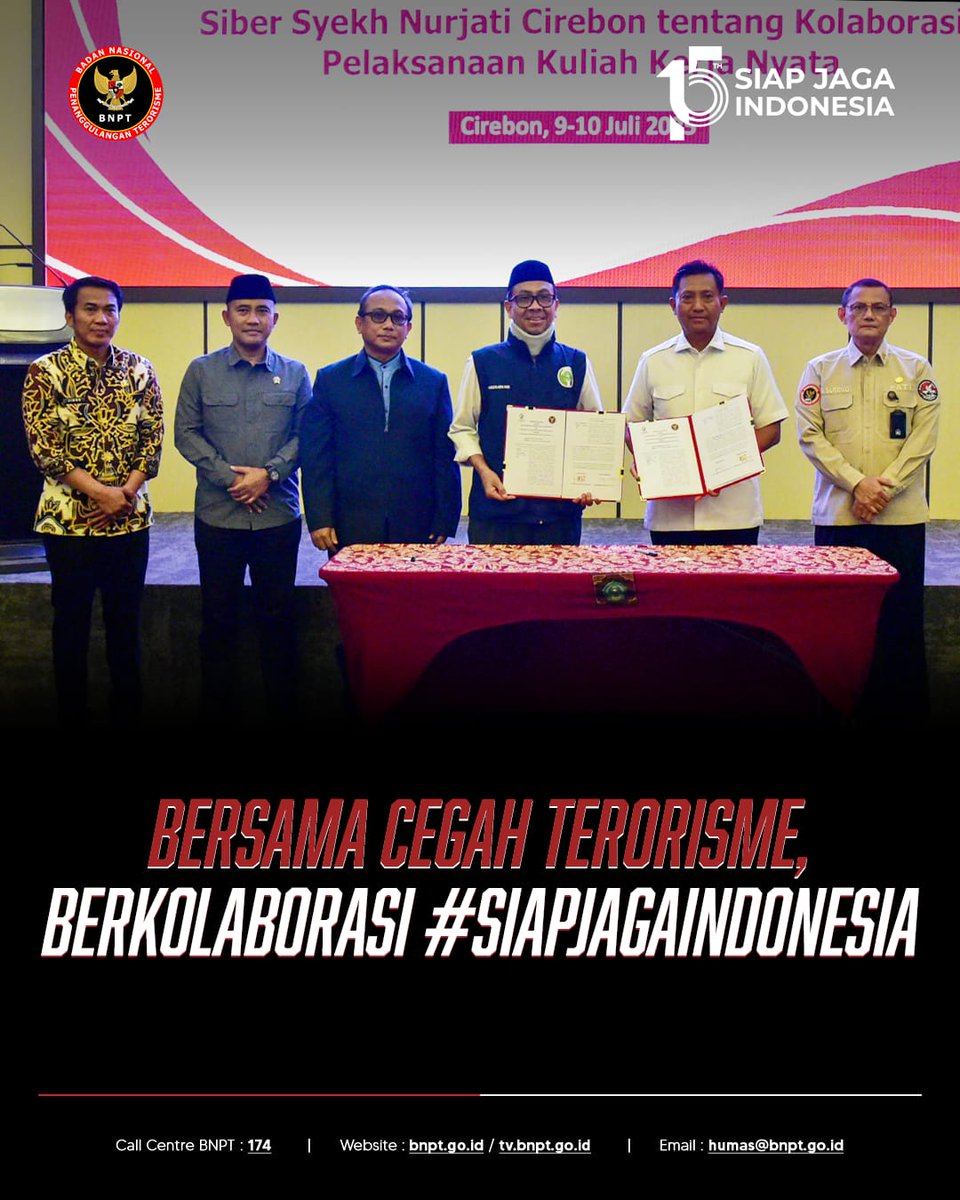 #SobatDamai siapa disini yang pernah ikut KKN? Nah kali ini 120 teman-teman  mahasiswa dari UIN Siber Syeikh Nurjati Cirebon akan melaksanakan KKN yang berlokasi di 8 desa di Kecamatan Cirebon.

Nah pastinya bukan desa penari ya #Sobat, melainkan lokasi studi program Desa