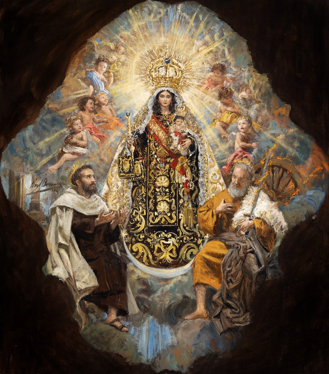 visual_logos's tweet image. Virgen del Carmen - Raúl Berzosa - 2024