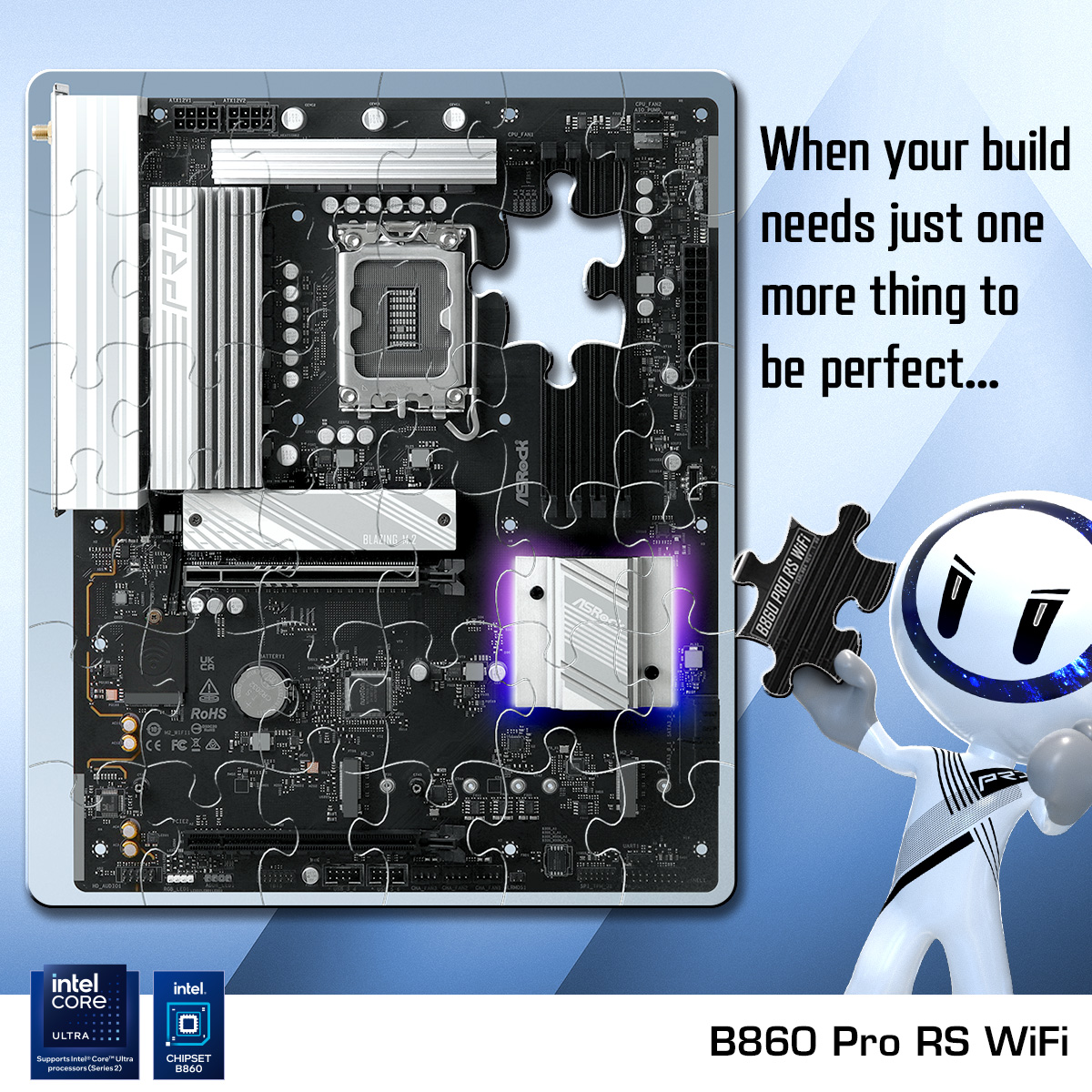 ASRockInfo's tweet photo. Perfect fit, no extra bits.

B860 Pro RS WiFi brings balance to your build—connectivity, stability, and style.

B860 Pro RS WiFi  | https://t.co/OpYvev6miN

#ASRock #Motherboards #B860 #PassionMaker #ProRS #Intel @intel https://t.co/eZMXvNiyTV