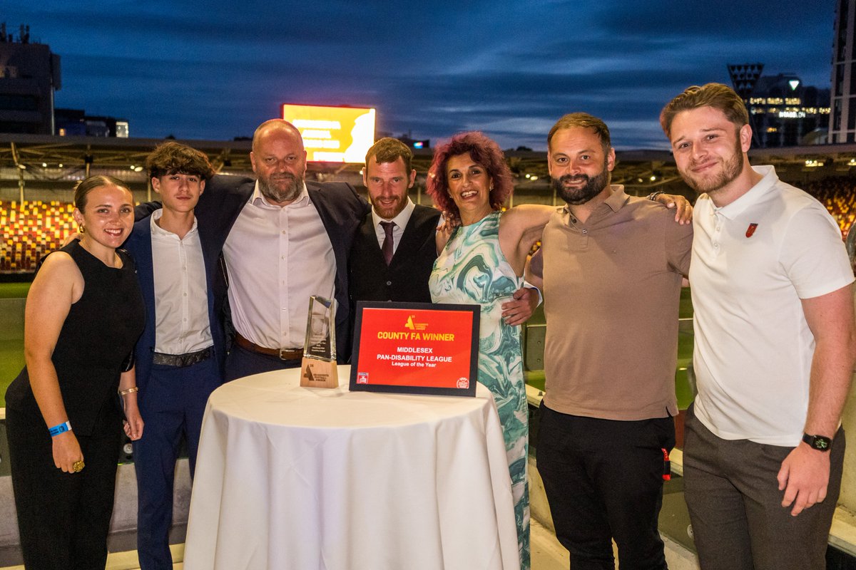Brentford FC CST (@brentfordfccst) on Twitter photo The Middlesex FA Youth PAN Disability League, proudly supported by Brentford FC Community Sports Trust, was named League of the Year at the <a href="/middxfa/">Middlesex FA โฝ๏ธ</a> Awards last month ๐
Read more about the award here โก๏ธ bit.ly/4lzMGAc
<a href="/premierleague/">Premier League</a> I <a href="/PLCommunities/">Premier League Communities</a> The Middlesex FA Youth PAN Disability League, proudly supported by Brentford FC Community Sports Trust, was named League of the Year at the <a href="/middxfa/">Middlesex FA โฝ๏ธ</a> Awards last month ๐
Read more about the award here โก๏ธ bit.ly/4lzMGAc
<a href="/premierleague/">Premier League</a> I <a href="/PLCommunities/">Premier League Communities</a>
