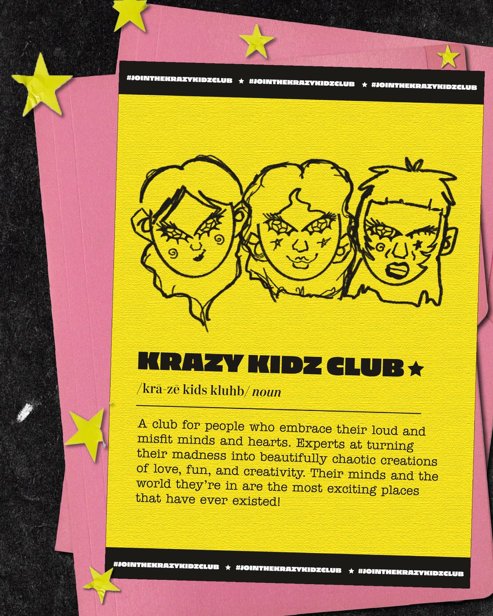 JOIN THE KRAZY KIDZ CLUB !