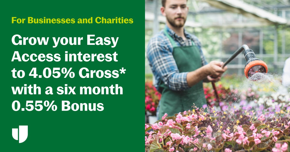 UTB's new Easy Access Tracker! 4.05% Gross (variable), flexible access &amp; 0.55% bonus for 6 months!*

Find out more here:  ow.ly/pAK850WofEX

*AER = Annual Equivalent Rate
Gross = is interest rate without the deduction of income tax. Interest is paid gross into your account.
