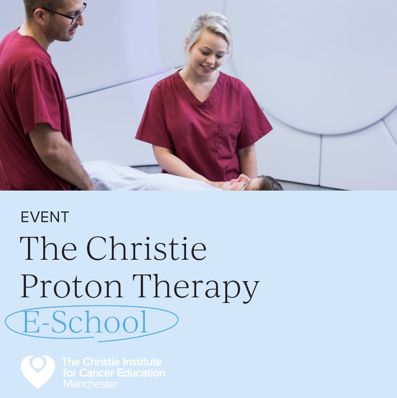Join The Christie Proton Therapy E-School this Nov–Dec 2025 for 5 weeks of expert-led virtual learning. For more on topics and to see the agenda
Access your life-enhancing education here:👇 ow.ly/KfFY50Wohul

#ProtonTherapy #CancerEducation #OncologyTraining #VirtualLearnin