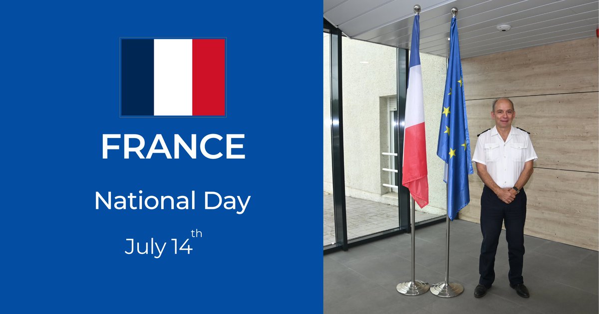 EUNAVFOR's tweet image. 🇪🇺 #OperationATALANTA wants to congratulate our crewmembers, friends, and colleagues from 🇫🇷 France on their National Day.
@Armees_Gouv @RPFranceUE @francediplo
#GoFurtherTogether