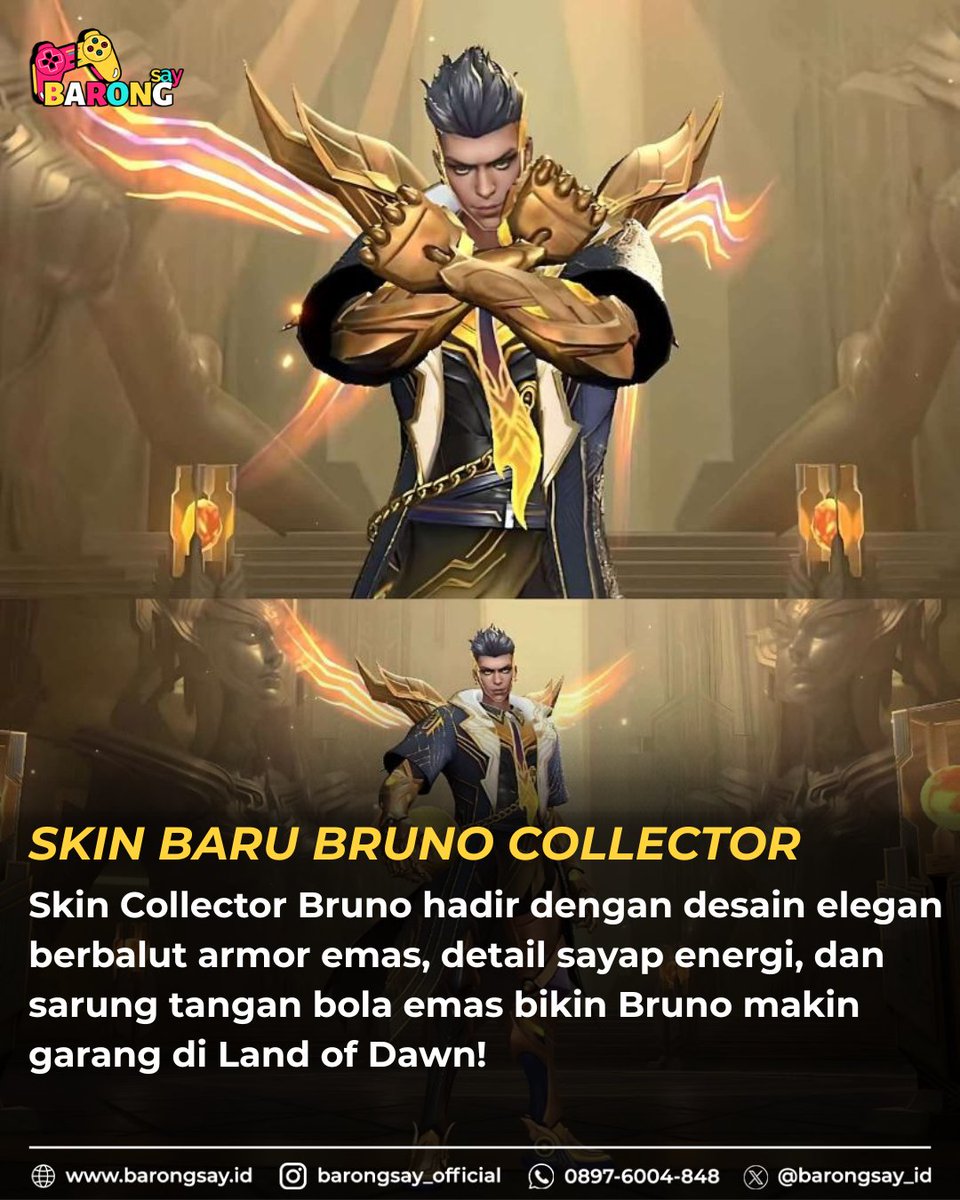 Bruno dapet skin collector cuy

📌TEMPAT TOP UP HSR, GENSHIN, ZZZ and many more LEGAL, AMAN, TERPERCAYA:
➤ Hanya di BARONGSAY.ID! Proses kilat
➤ Layanan Top Up Aktif 24 Jam, transaksi melalui website barongsay.id