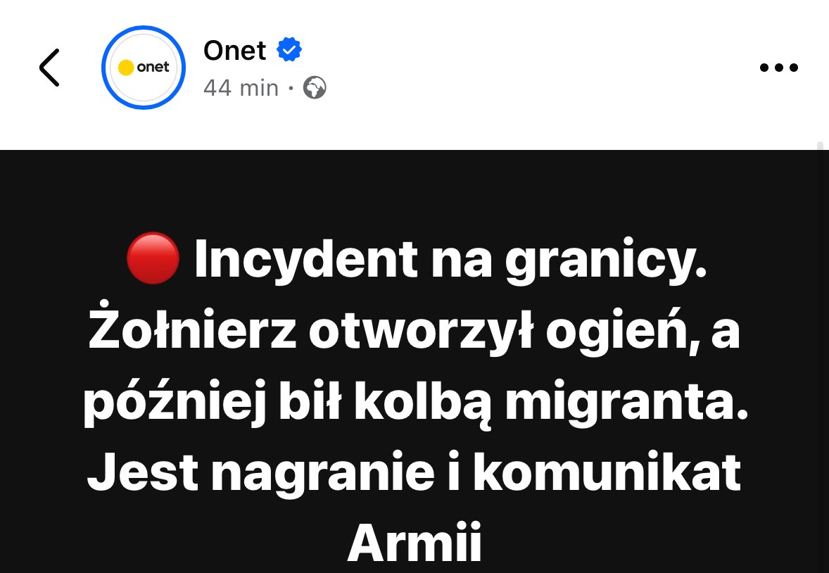 FremdenlegionPL's tweet image. Żołnierz Wojska Polskiego miał strzelać gumowymi pociskami w stronę uciekającego Afgańczyka, a gdy ten upadł na ziemię, zaczął zadawać mu ciosy kolbą karabin. 

I ja pytam, gdzie wady? Tak powinno się postępować z nielegalnymi imigrantami.