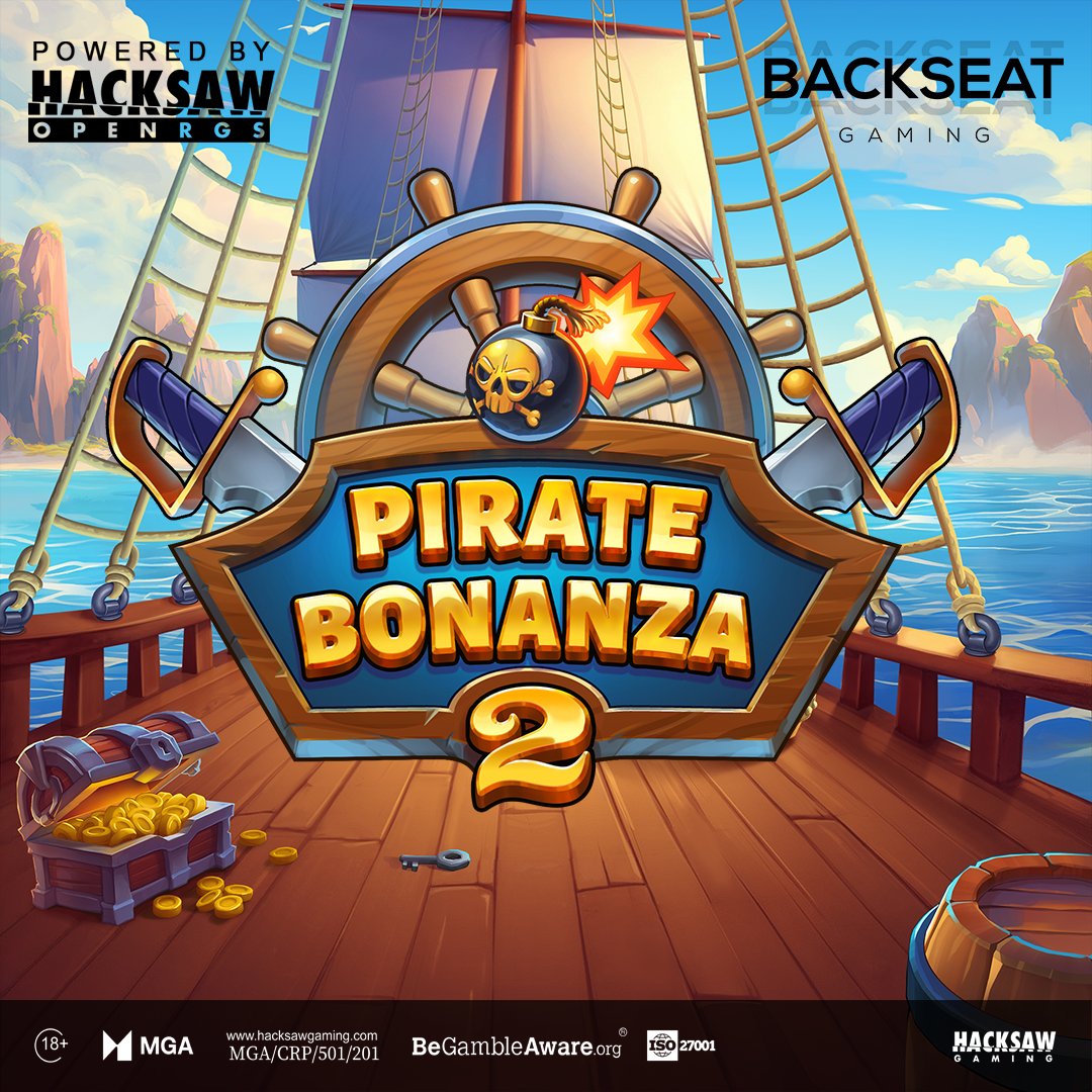 Arrr ye ready for a deck full o' surprises? 🏴‍☠️ Pirate Bonanza 2 is coming soon!

🧠 Backseat Gaming   

🔞 | Please Gamble Responsibly | BeGambleAware.org #HacksawGaming #HacksawOpenRGS #PirateBonanza2 #BackseatGaming