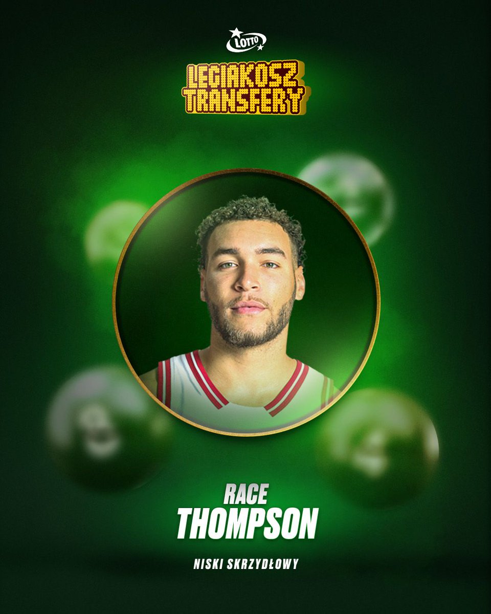 LegiaKosz's tweet image. ๐ฃRace Thompson doลฤ
cza do Legii Warszawa!๐ฅ
26-letni skrzydลowy z USA zasila nasz skลad przed nadchodzฤ
cym sezonem!๐บ๐ธ
Wszechstronny zawodnik moลผe graฤ zarรณwno jako niski, jak i silny skrzydลowy๐ช
Po wystฤpach w NCAA i ostatnim sezonie spฤdzonym w G-League, czas na jegoโฆ