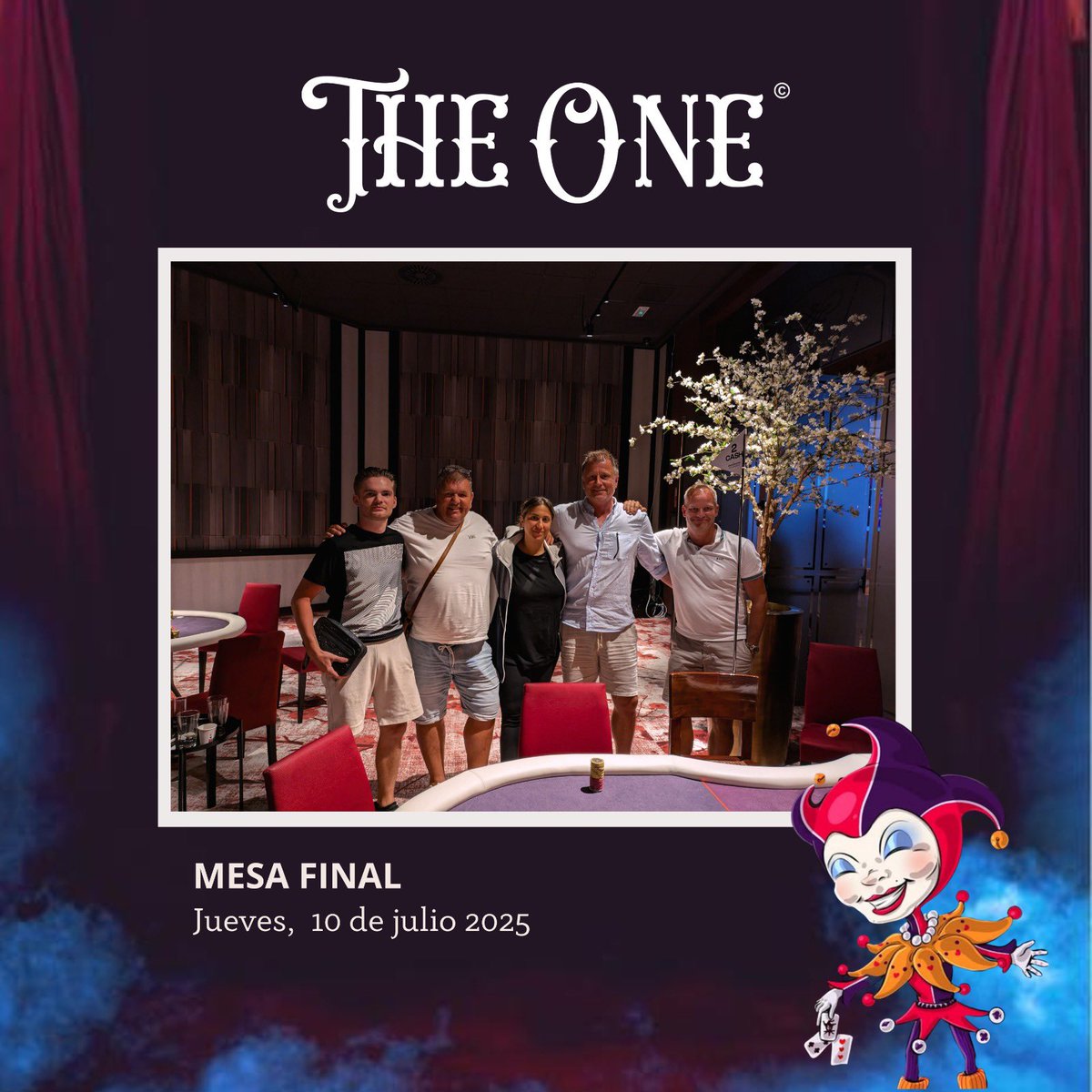 ♣️Mesa Final del Torneo BigMonday del lunes

♦️Y mesa Final del Torneo TheOne del jueves. ¡¡Felicidades a todos!!