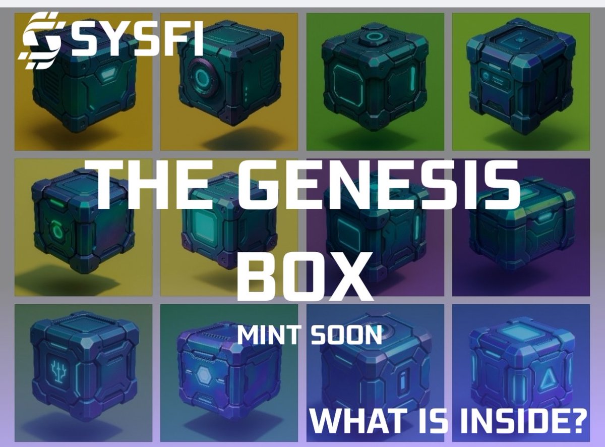 Official Genesis BOX Mint Timeline 💯
8,000 boxes.
8 MILLION SYN hidden inside — revealed at TGE.
Unminted = BURNED forever. 🔥

✅️ Mint entry @ 0.0008ETH
⏳ Mint Window: 7 Days Only
📅 Opens: 10am UTC ( 22nd July)
📅 Closes: 12am UTC (29 July ) OR when sold out — whichever