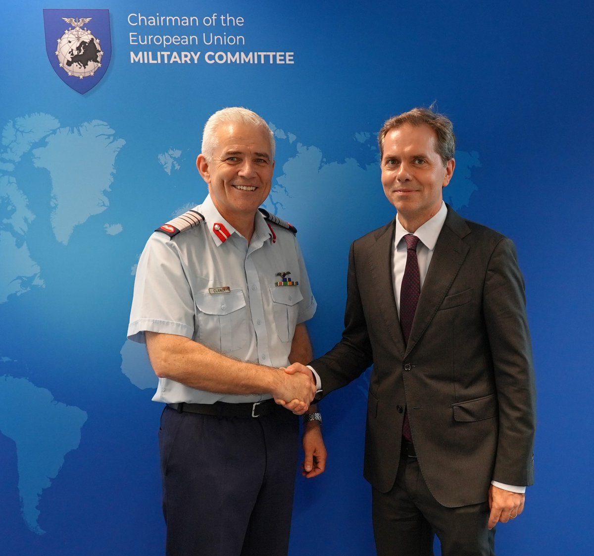 Our meeting today with Mr. Rory Keane, United Nations Head of the United Nations Liaison Office for Peace and Security in Brussels, underscores the importance of the dynamic interplay of international diplomacy in maintaining global stability and security by considering common