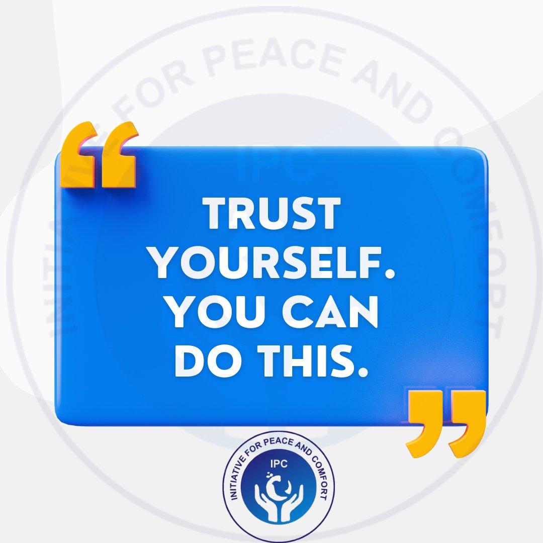 Need a little nudge?

Here's one for you...
Trust yourself and make it happen!
YOU CAN!

#Motivation #Monday #IPC