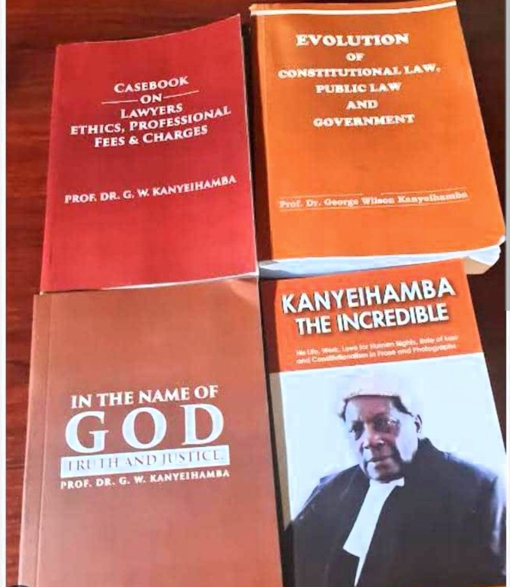 Blessings and joy of being who you are. I started reading and found knowledge in Professor's books, he lived a simple good life and often left the door open to all. 
Rest in Peace Professor DR. G. W. Kanyeihamba