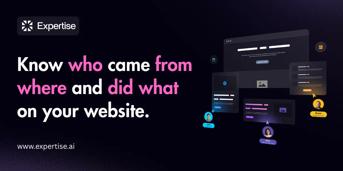 1/ Expertize AI Turns 98% of your website visitors into  customers.

💰Start boosting your sales now →  aisecret.co/ExpertiseAI

You're driving traffic, but it's all wasted.

Expertize AI turns your website into a 24/7 AI Sales Rep:

- Engages &amp; qualifies leads while you sleep
-