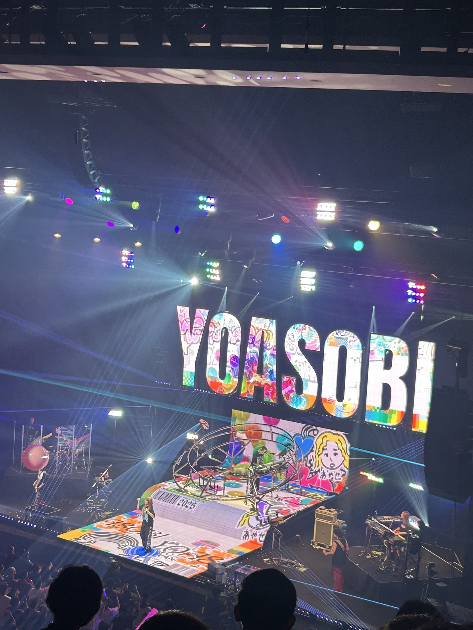 YOASOBI 2025 WANDARA ツアー グッズ タグ ヘアクリップ