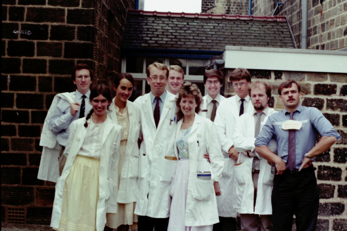If your memories of being a #JuniorDoctors #resident look a bit like this im going to suggest you are cautious regarding expressing opinions on strike action and #fullpayrestoration.
as L P Hartley put it. "The past is a foreign country; they do things differently there."