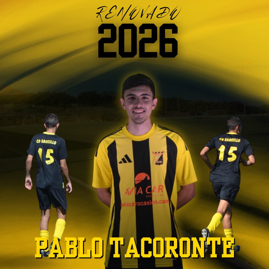 CD Saucillo (@cd_saucillo) on Twitter photo Llegó para quedarse, Pablo, el versátil jugador formado en la cadena del Roque Amagro, afronta su segundo año en categoría regional y continuará defendiendo los colores de la familia aurinegra. Llegó para quedarse, Pablo, el versátil jugador formado en la cadena del Roque Amagro, afronta su segundo año en categoría regional y continuará defendiendo los colores de la familia aurinegra.
