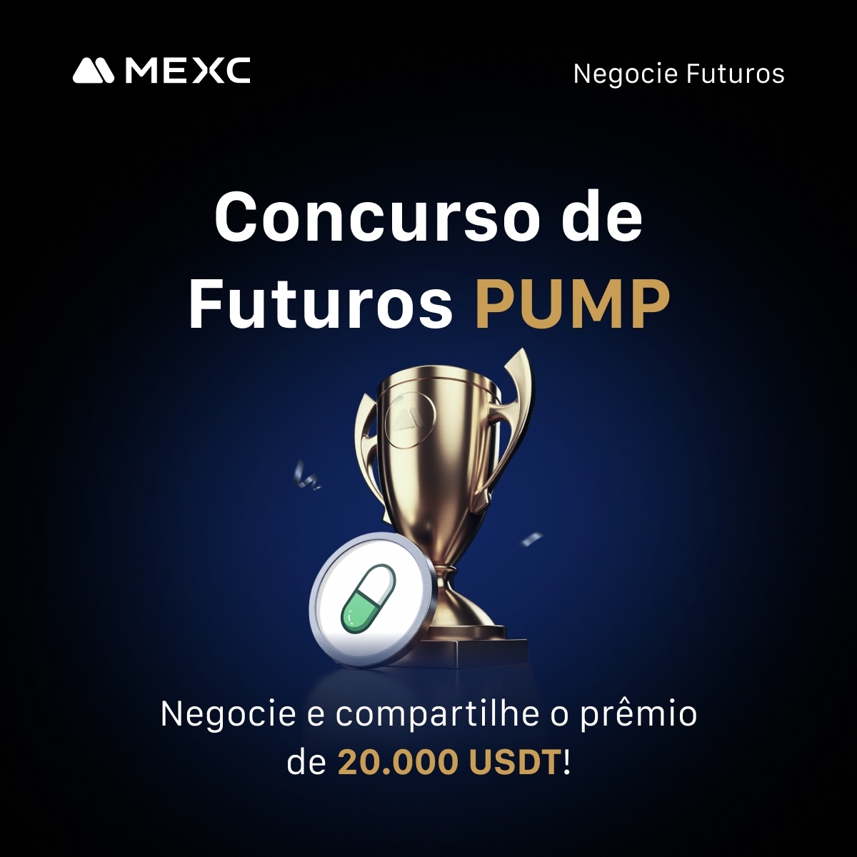 🚨 Nova Competição de Futuros chegou!
O $PUMP está a bombar — e tu podes lucrar com isso! 💸

📅 De 14 a 21 de julho (UTC+8)
🌍 Aberto a todos os utilizadores da EU &amp; EN

🔥 O que está em jogo:
🏆 20.000 USDT em prémios
🥇 O TOP 1 leva 5.000 USDT
🎉 Negocia EFTTC e ganha 5 USDT