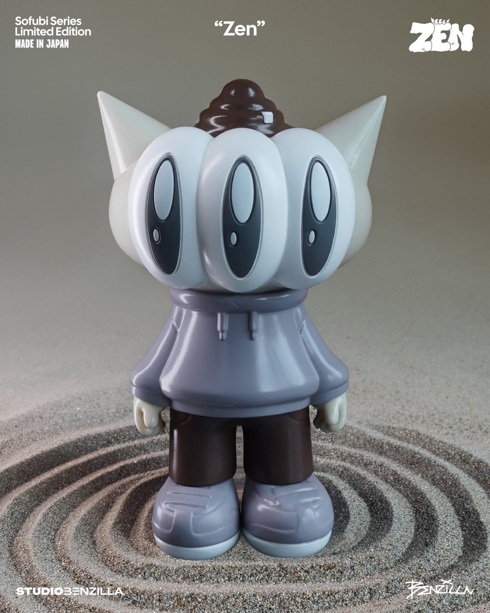 "Zen" &amp; "Thunder" Sofubi
Made in Japan Limited Edition 

📆Date :  9,-10 August 2025
🎊Event : Asia Collectibles Fest, Booth B04
📍Venue : Paragon Hall, Siam Paragon

Rules coming soon. Stay tuned!#arttoys
