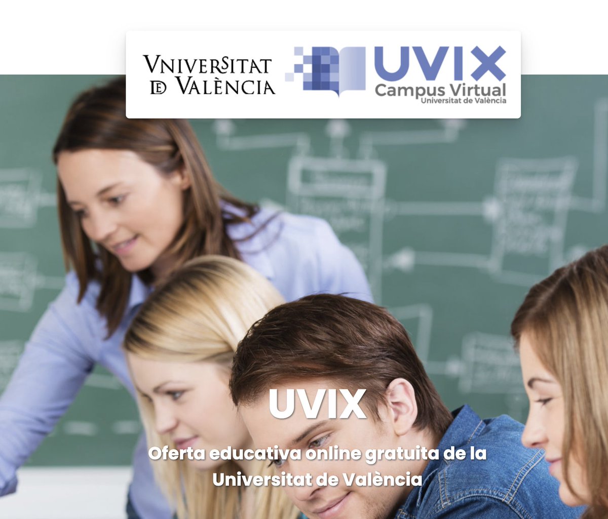 INTERVENCIÓ PROGRAMADA
Plataforma MOOC-UV
De: 15-07-2025 - 07:30h.
A:   15-07-2025 - 09:30h.
Treballem per a millorar. Gràcies.