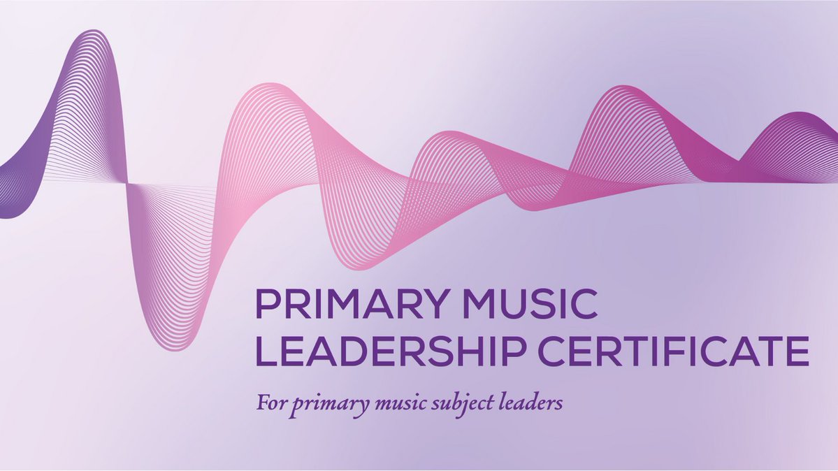 Primary Music Leadership Certificate academic year 2025/26 dates now available for booking! Join us in the Autumn, Spring or Summer terms to develop your subject leadership skills! tinyurl.com/4j9e5pfv
