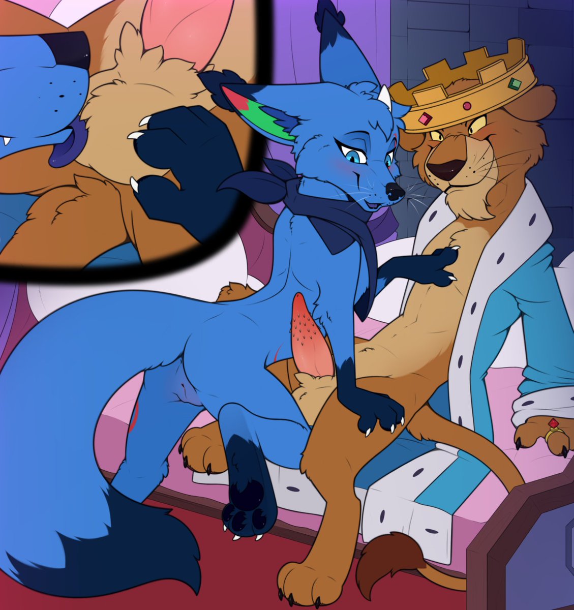 For: <a href="/TheSummonerFox/">Kitsunal Negai 💙🐾🦊</a>

#Furry